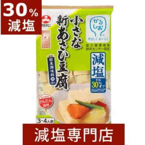 減鈉30%小份朝日豆腐、高野豆腐、3袋裝
