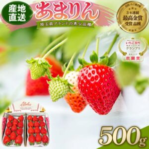 連續三年榮獲全國草莓錦標賽金牌的「阿瑪琳」500克