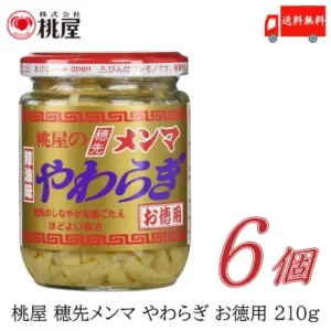 桃屋麵條軟條超值裝 210g x 6包