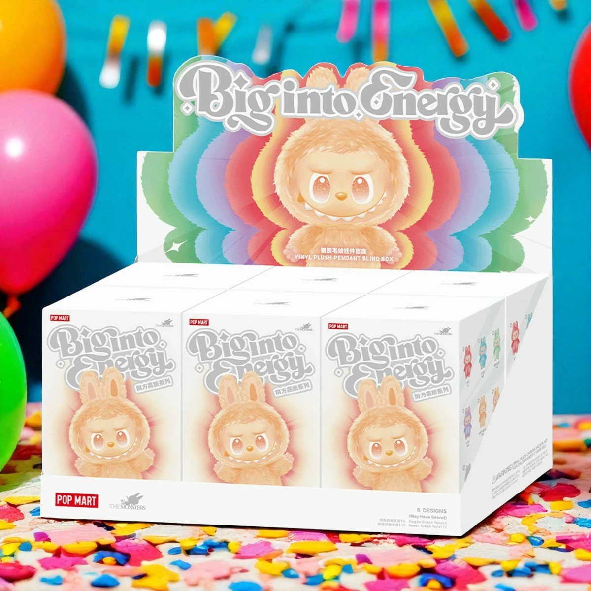 Big into Energy Labubu THE MONSTERS 【正品保證】【全新未開封】:圖片 8